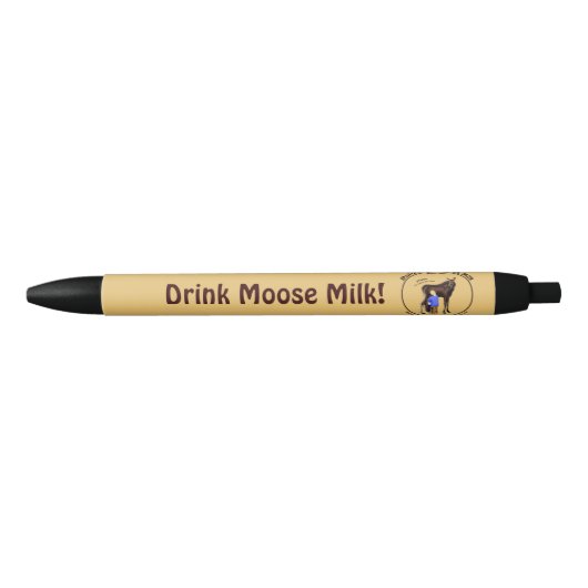 Matanuska Moose Milk Zwarte Inkt Pen (Voorkant)