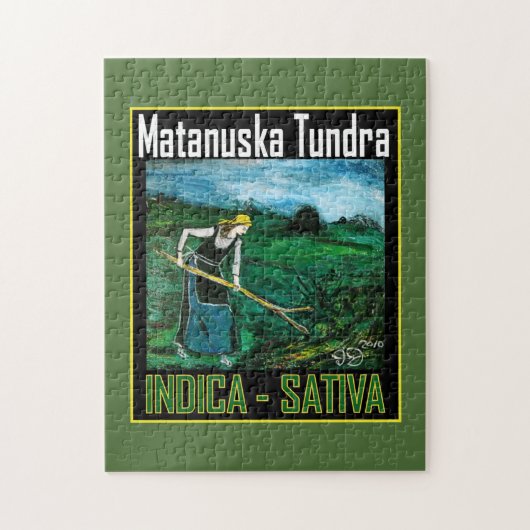 MATANUSKA TUNDRA INDICA SATIVA LEGPUZZEL (Verticaal)