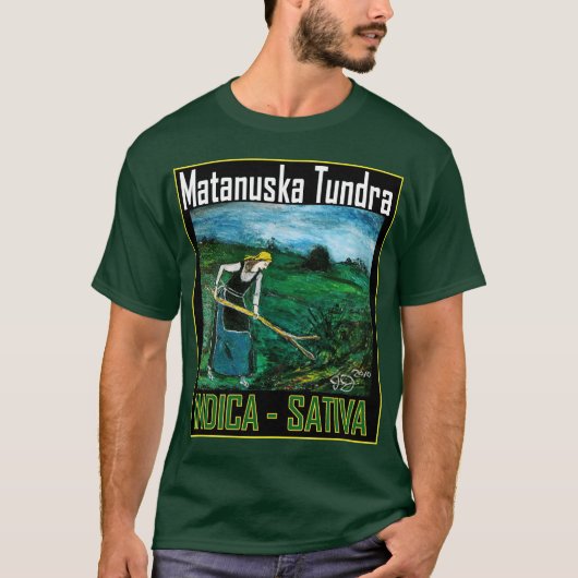 MATANUSKA TUNDRA INDICA SATIVA T-SHIRT (Voorkant)