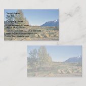 Matanuska Valley Hay Field Visitekaartje (Voorkant / Achterkant)