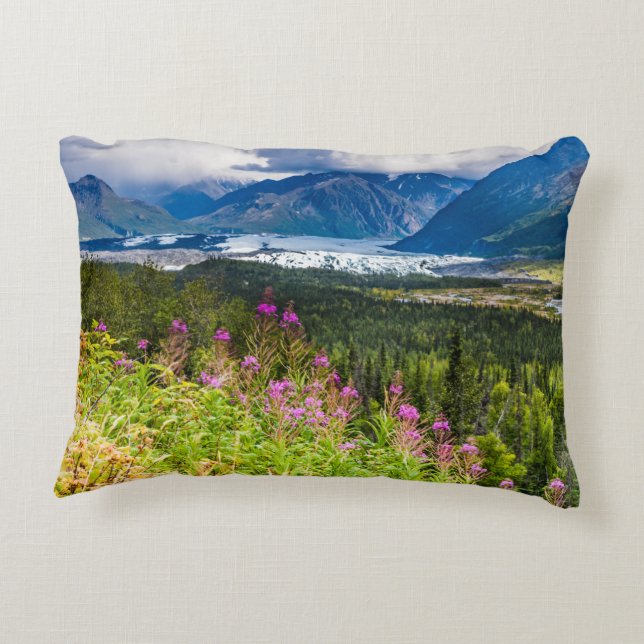 Matanuska Valley, Southcentral Alaska Accent Kussen (Achterkant)