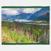 Matanuska Valley, Southcentral Alaska Fleece Deken (Voorkant (Horizontaal))