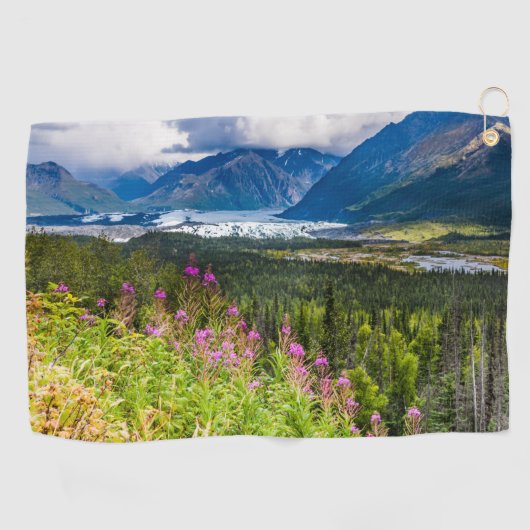 Matanuska Valley, Southcentral Alaska Golfhanddoek (Horizontaal)