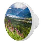 Matanuska Valley, Southcentral Alaska Keramische Knop (Rechts)