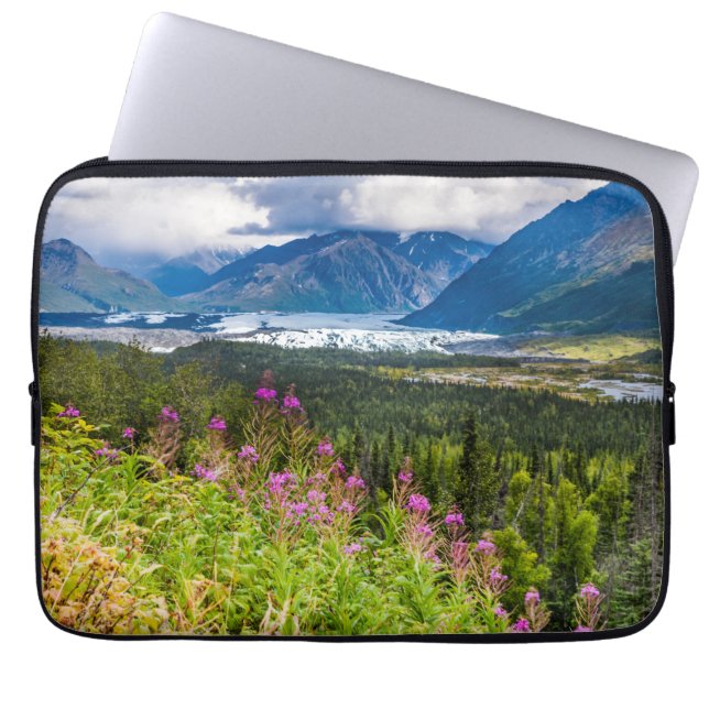 Matanuska Valley, Southcentral Alaska Laptop Sleeve (Voorkant)
