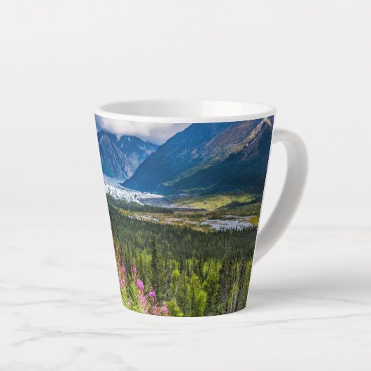 Matanuska Valley, Southcentral Alaska Latte Mok (Rechterhoek)