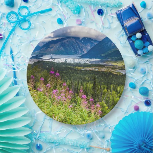 Matanuska Valley, Southcentral Alaska Papieren Bordje (Feest)