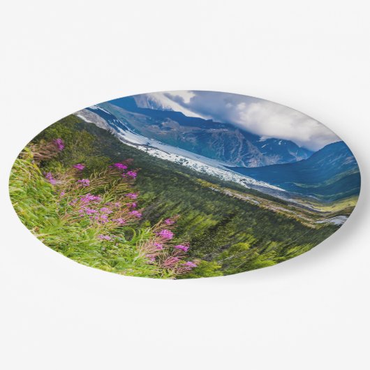 Matanuska Valley, Southcentral Alaska Papieren Bordje (Gekanteld)