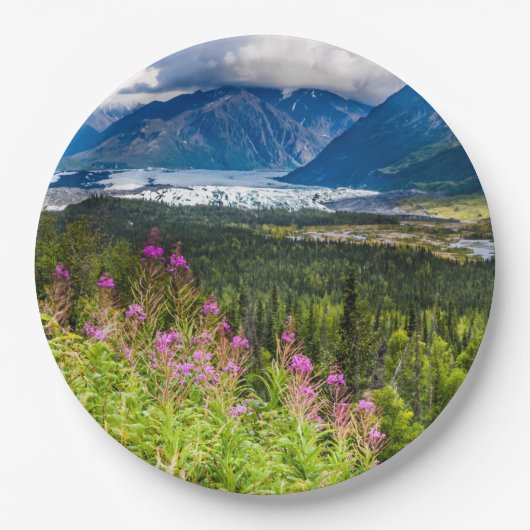 Matanuska Valley, Southcentral Alaska Papieren Bordje (Voorkant)