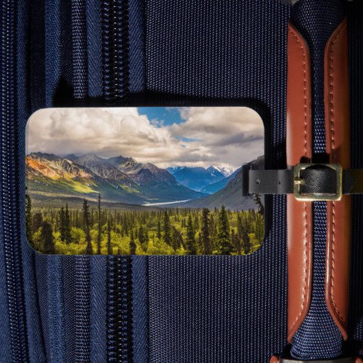 Matanuska valley, zuidelijk Alaska #2 Bagagelabel (Voorkant Insitu 4)