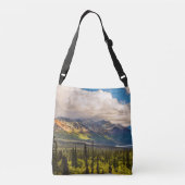 Matanuska valley, zuidelijk Alaska #2 Crossbody Tas (Achterkant)