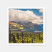 Matanuska valley, zuidelijk Alaska #2 Servet (Voorkant)