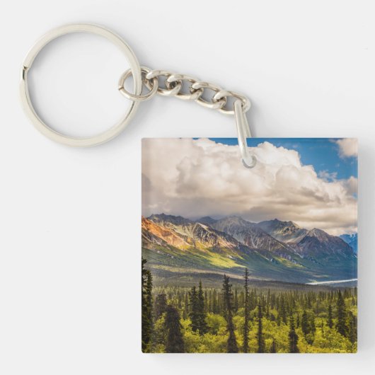 Matanuska valley, zuidelijk Alaska #2 Sleutelhanger (Voorkant)