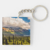 Matanuska valley, zuidelijk Alaska #2 Sleutelhanger (Achterkant)