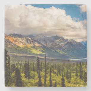 Matanuska valley, zuidelijk Alaska #2 Stenen Onderzetter