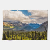 Matanuska valley, zuidelijk Alaska #2 Theedoek (Horizontaal)