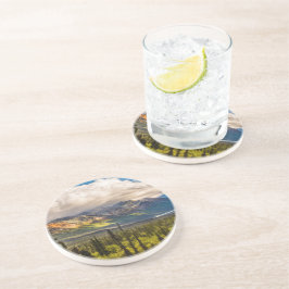 Matanuska valley, zuidelijk Alaska #2 Zandsteen Onderzetter