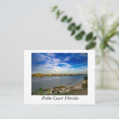 Matanzas, rivier aan de Palm Coast Florida Briefkaart (Staand voorkant)