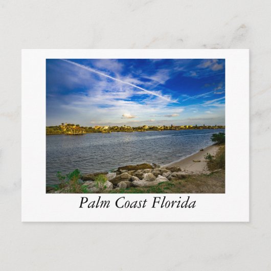 Matanzas, rivier aan de Palm Coast Florida Briefkaart (Voorkant)