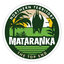 Mataranka, Noordelijk Territorium Australië Sticke Sticker