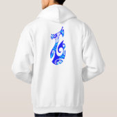 MATAU - Blauw Hoodie (Achterkant)