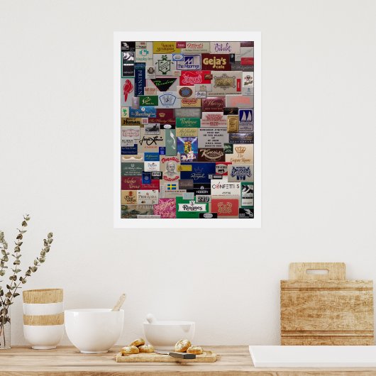 Match Books Poster (Keuken)