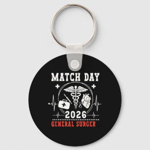 Match Day 2026 Algemene Chirurgie Medische School Sleutelhanger