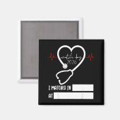 Match Day 2026 Future Doctor Physician Residency F Magneet (Voorkant / Achterkant)