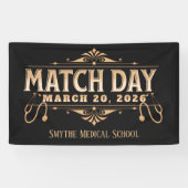 Match Day 2026 Huisarts Custom Spandoek (Horizontaal)