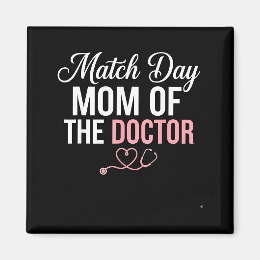 Match day moeder van de dokter coschappen match da magneet (Voorkant)