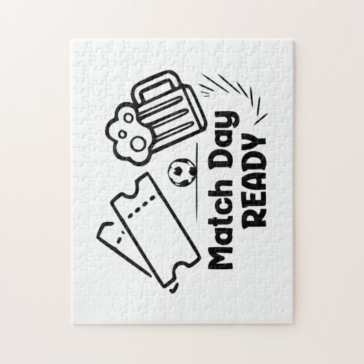 Match Day Ready Legpuzzel (Verticaal)