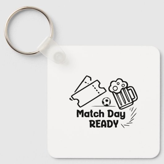 Match Day Ready Sleutelhanger (Voorkant)