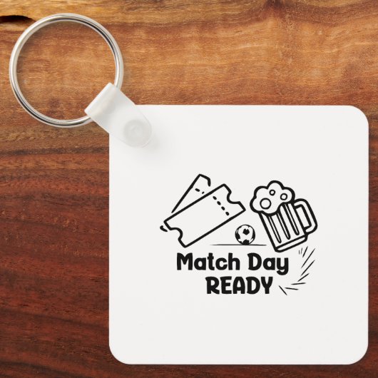 Match Day Ready  Sleutelhanger (Voorkant)