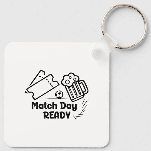 Match Day Ready  Sleutelhanger (Achterkant)