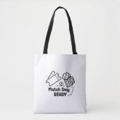 Match Day Ready Tote Bag (Voorkant)