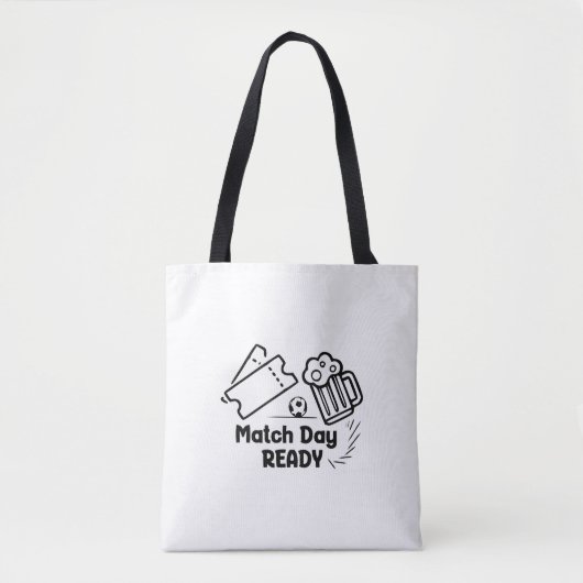 Match Day Ready Tote Bag (Voorkant)