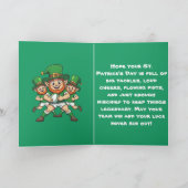 Match Day Schelmenstreken Ontmoet St. Patrick Week Kaart (Binnen)