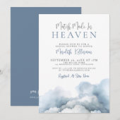 Match Made In Heaven Bridal Shower Kaart (Voorkant / Achterkant)
