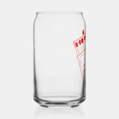 Match Made in Heaven Bruiloft Bruidsfeestgunst Blikvorm Glas (Rechts)