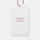 Match Made in Heaven Cadeaulabel (Achterkant)