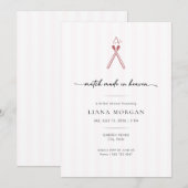 Match Made in Heaven Elegant Bridal Shower Kaart (Voorkant / Achterkant)