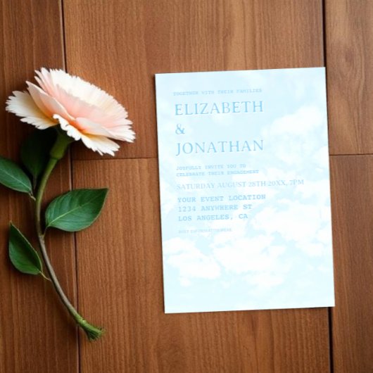 Match Made In Heaven Engagement Party Kaart