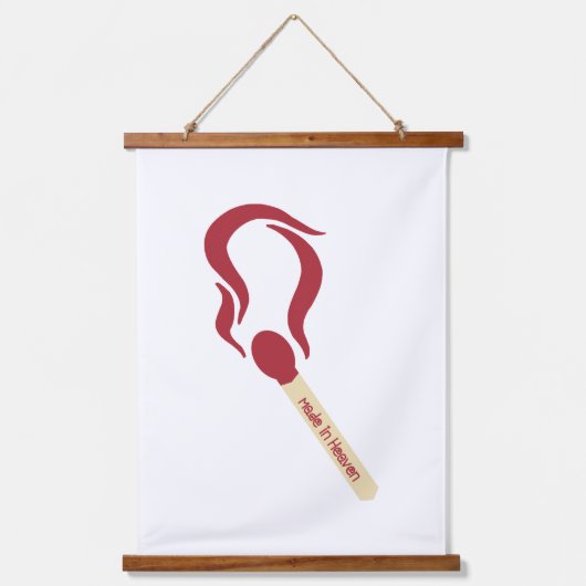 Match Made in Heaven Hangend Wandkleed (Voorkant)