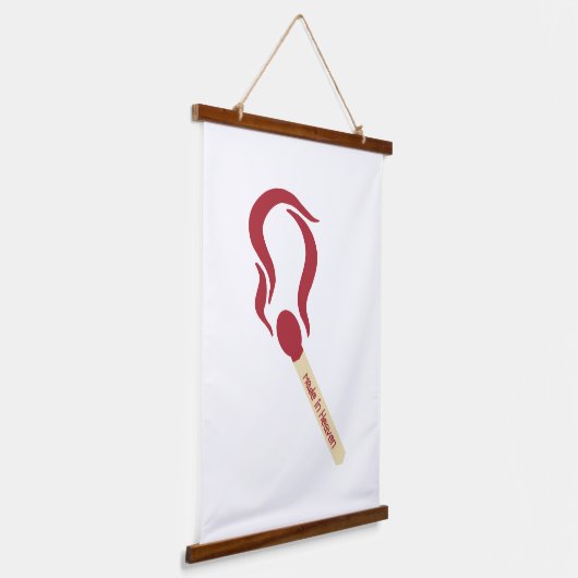 Match Made in Heaven Hangend Wandkleed (Gebogen)