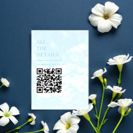 Match Made In Heaven Wedding Details  Informatiekaartje