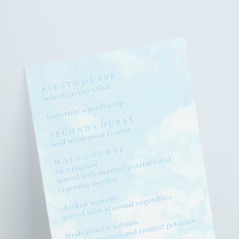 Match Made In Heaven Wedding Menu