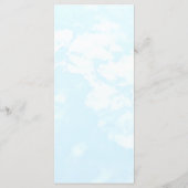 Match Made In Heaven Wedding Menu (Achterkant)