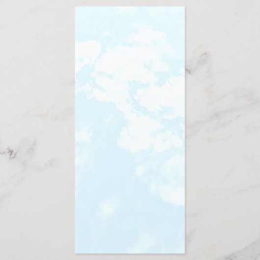 Match Made In Heaven Wedding Menu (Achterkant)