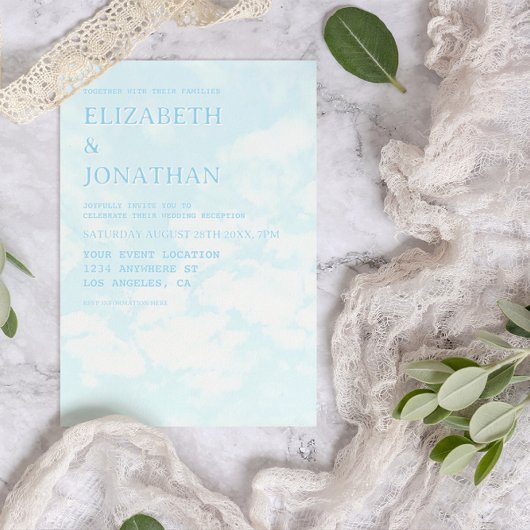 Match Made In Heaven Wedding Reception Kaart