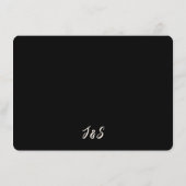 Match Made in Heaven Wedding repetitie diner Informatiekaartje (Achterkant)